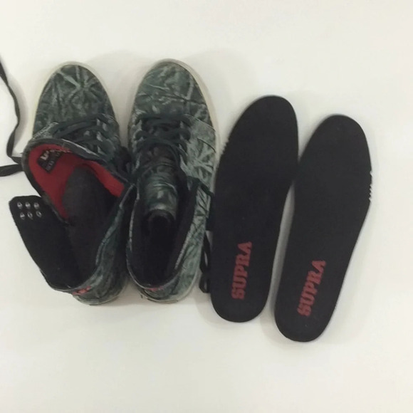 Supra Skytop Hi Top Sneakers Mens 8.5 - Picture 6 of 8